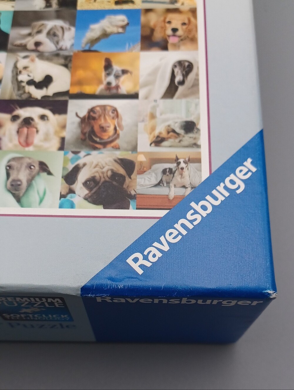 Ravensburger Lovable Dogs Large Piece Puzzle Complete - Picture 3 of 15